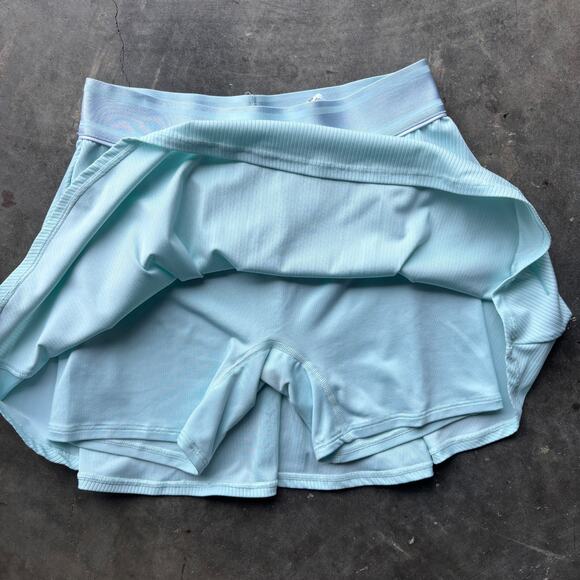 Nike Dri-Fit Court Flouncy Tennis Skirt Skort Women's XS Light Teal Athletic - Picture 5 of 9
